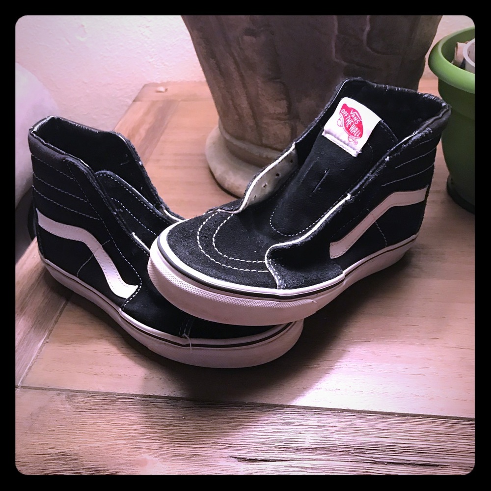 Vans black& whiteSk8- Hi